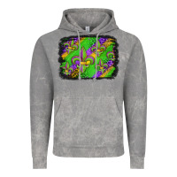Cloud Rock mardi gras fleur de lis background Vintage Hoodie - Jasminsmagicworld