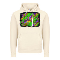 Vintage Artic mardi gras fleur de lis background Vintage Hoodie - Jasminsmagicworld