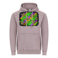 Vintage Zinc mardi gras fleur de lis background Vintage Hoodie - Jasminsmagicworld