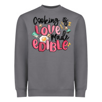 Storm cooking is love made edible Heavyweight Sweatshirt - MaliasSmallBusiness