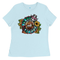 Baby Blue cowgirl Ladies Tee - SublimationCraftShop