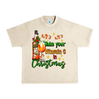 Sandshell take your vitamin c in christmas Urban Heavy Tee - AdoDesignShop