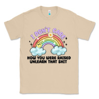 Mushroom i dont care how you were raised Classic Tee - MaliasSmallBusiness