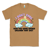 Toasted Coconut i dont care how you were raised Classic Tee - MaliasSmallBusiness