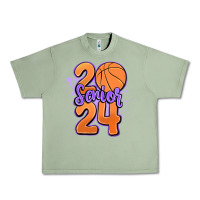 Oil Green senior 2024 basketball Urban Heavy Tee - MaliasSmallBusiness