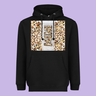 Mother's Day Mini Leopard Tumbler Tbs Heavyweight Hoodie Designed By Tumblerdesignbyshophia