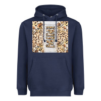 Navy mother's day mini leopard tumbler tbs Heavyweight Hoodie - TumblerDesignByShophia