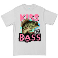 Dove Grey kiss my bass Premium Tee - JahusDesignShop