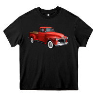 Black western red truck right 34 view 1 Heavy Core Tee - FaDigitalArtStudio