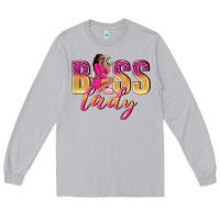 Moon Dust boss lady afro woman Long Sleeve Tee - NancyCooperArtShop