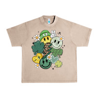 French Oak st patricks day green smile Urban Heavy Tee - MaliasSmallBusiness