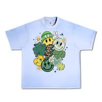 Grape Ice st patricks day green smile Urban Heavy Tee - MaliasSmallBusiness