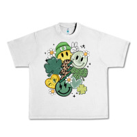 Lunar Rock st patricks day green smile Urban Heavy Tee - MaliasSmallBusiness