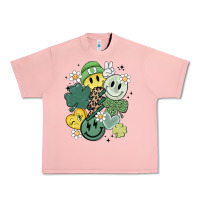 Salmon st patricks day green smile Urban Heavy Tee - MaliasSmallBusiness