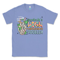 Colony Blue somebodys high maintenance problem Classic Tee - MaliasSmallBusiness