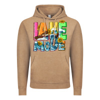 Vintage Coffee Lake mode summer Vintage Hoodie - NancyCooperArtShop