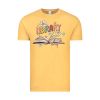 Vintage Mustard library kid Vintage Tee - MaliasSmallBusiness
