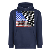 Navy racing checkered flag tumbler tbs Heavyweight Hoodie - TumblerDesignByShophia