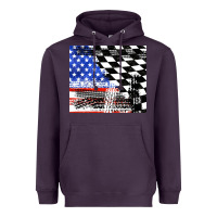 Racing Checkered Flag Tumbler Tbs Heavyweight Hoodie | Teevron