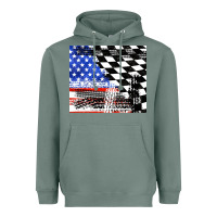 Sage racing checkered flag tumbler tbs Heavyweight Hoodie - TumblerDesignByShophia