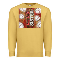 Antique Gold baseball sister Premium Sweatshirt - TumblerDesignByShophia