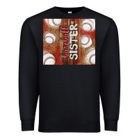 Black baseball sister Premium Sweatshirt - TumblerDesignByShophia