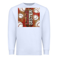 White baseball sister Premium Sweatshirt - TumblerDesignByShophia