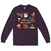 Plum thing that make me happy Long Sleeve Tee - MaliasSmallBusiness