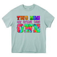 Arona two moms are better than one Heavy Core Tee - HRA Design Shop