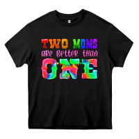 Black two moms are better than one Heavy Core Tee - HRA Design Shop
