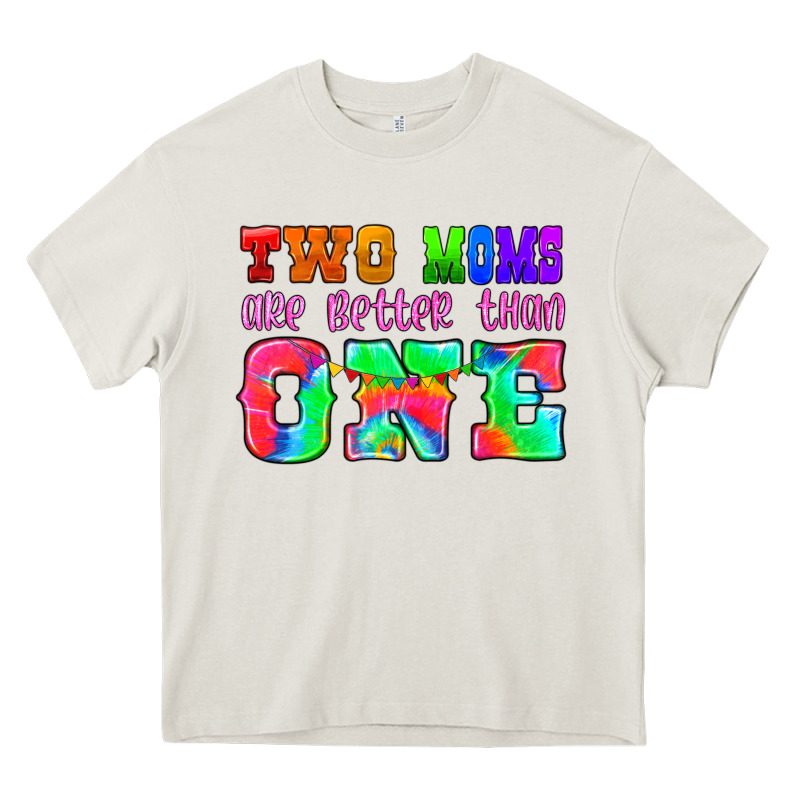 Two Moms Are Better Than One Heavy Core Tee by HRA Design Shop | Teevron