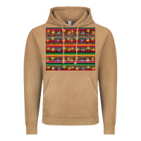 Vintage Camel Christmas lights serape Vintage Hoodie - BarkalooDesign
