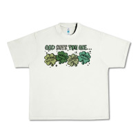 Pistachio god says i am patrick's day Urban Heavy Tee - MaliasSmallBusiness