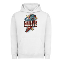 Pigment Lunar Rock Back the blue Urban Hoodie - FaDigitalArtStudio