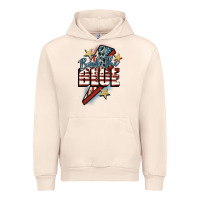 Sandshell Back the blue Urban Hoodie - FaDigitalArtStudio