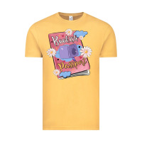 Vintage Mustard bookish passport Vintage Tee - MaliasSmallBusiness
