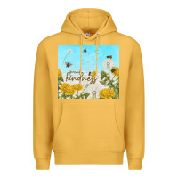 Mustard spread kindness with dandelions Premium Hoodie - TumblerDesignByShophia