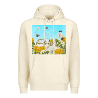 Sandshell spread kindness with dandelions Premium Hoodie - TumblerDesignByShophia