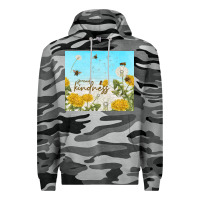 Slate Camo spread kindness with dandelions Premium Hoodie - TumblerDesignByShophia