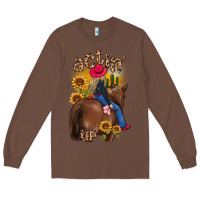 Chestnut actin up malias Long Sleeve Tee - MaliasSmallBusiness
