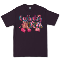 Plum birthday diva Premium Tee - AdoDesignShop
