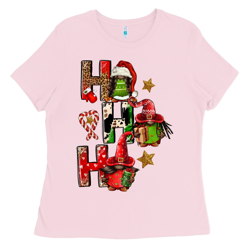 Ho Ho Ho Afro Gnomes Ladies Tee by FaDigitalArtStudio | Teevron