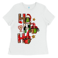 White ho ho ho afro gnomes Ladies Tee - FaDigitalArtStudio