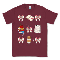 Burgundy teacher Classic Tee - JahusDesignShop