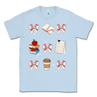 Dusty Blue teacher Classic Tee - JahusDesignShop