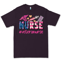 Plum veteran nurse Premium Tee - AdoDesignShop
