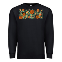 Black boho plant Premium Sweatshirt - TumblerDesignByShophia