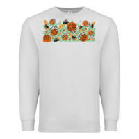 Dove Grey boho plant Premium Sweatshirt - TumblerDesignByShophia