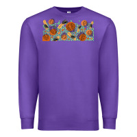 Purple boho plant Premium Sweatshirt - TumblerDesignByShophia