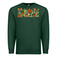 Sports Green boho plant Premium Sweatshirt - TumblerDesignByShophia